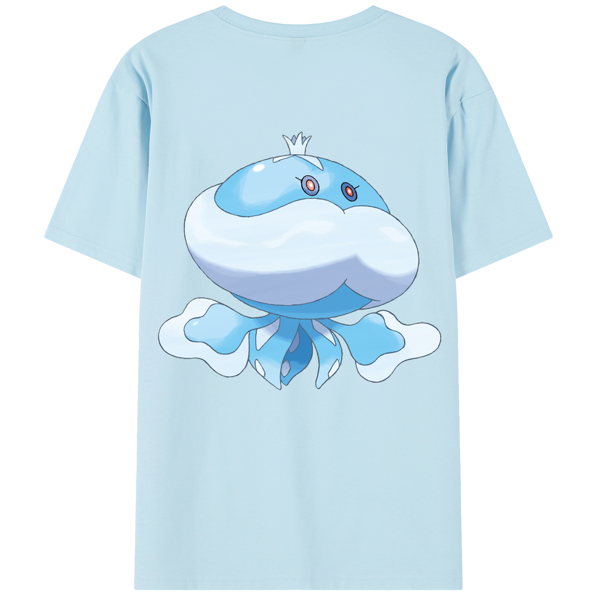 （画像用） ポケットモンスター Pokémon 綿100％半袖Tシャツ（背面プリント）